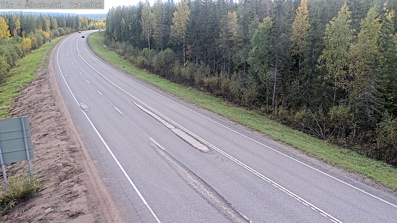 Weather Camera Image Road 4 Äänekoski. PetomäkiPetomäki, Äänekoski, Keski-Suomi