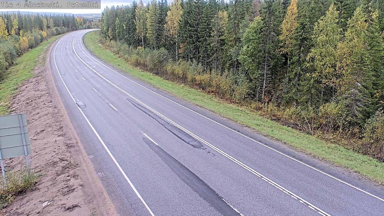 Kelikamerat Kuva Tie 4 Äänekoski. Petomäki, Äänekoski, Keski-Suomi