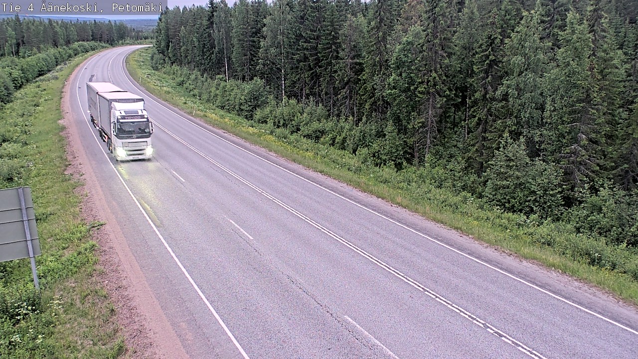 Kelikamerat Kuva Tie 4 Äänekoski. Petomäki, Äänekoski, Keski-Suomi