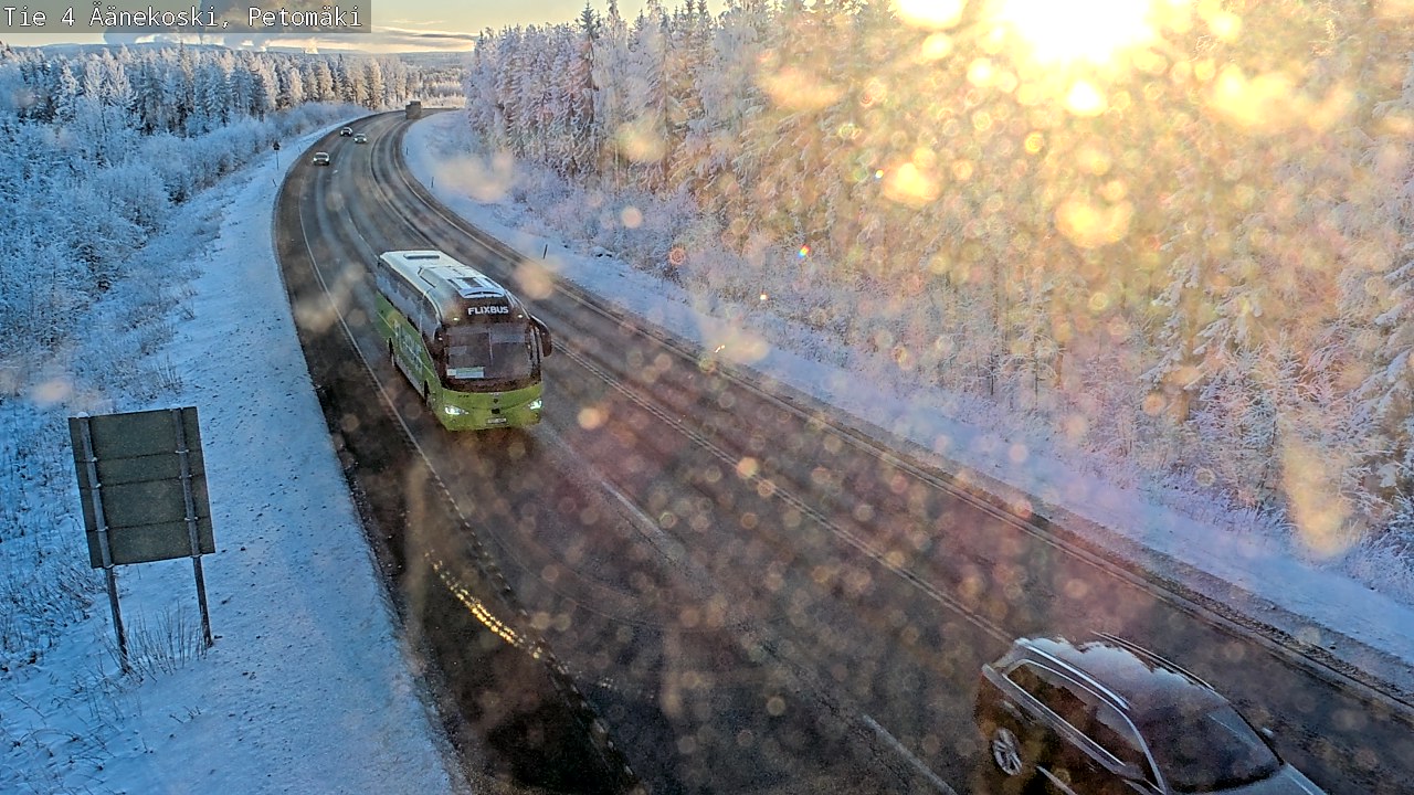 Kelikamerat Kuva Tie 4 Äänekoski. Petomäki, Äänekoski, Keski-Suomi