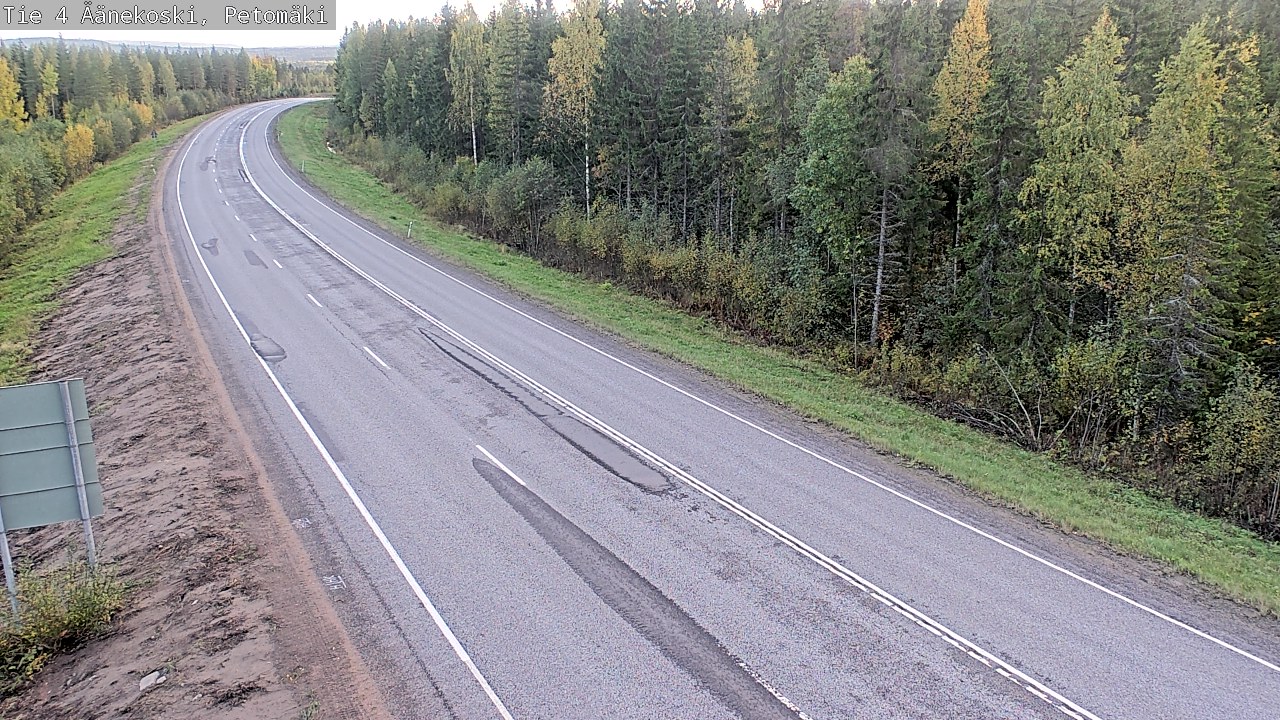 Kelikamerat Kuva Tie 4 Äänekoski. Petomäki, Äänekoski, Keski-Suomi