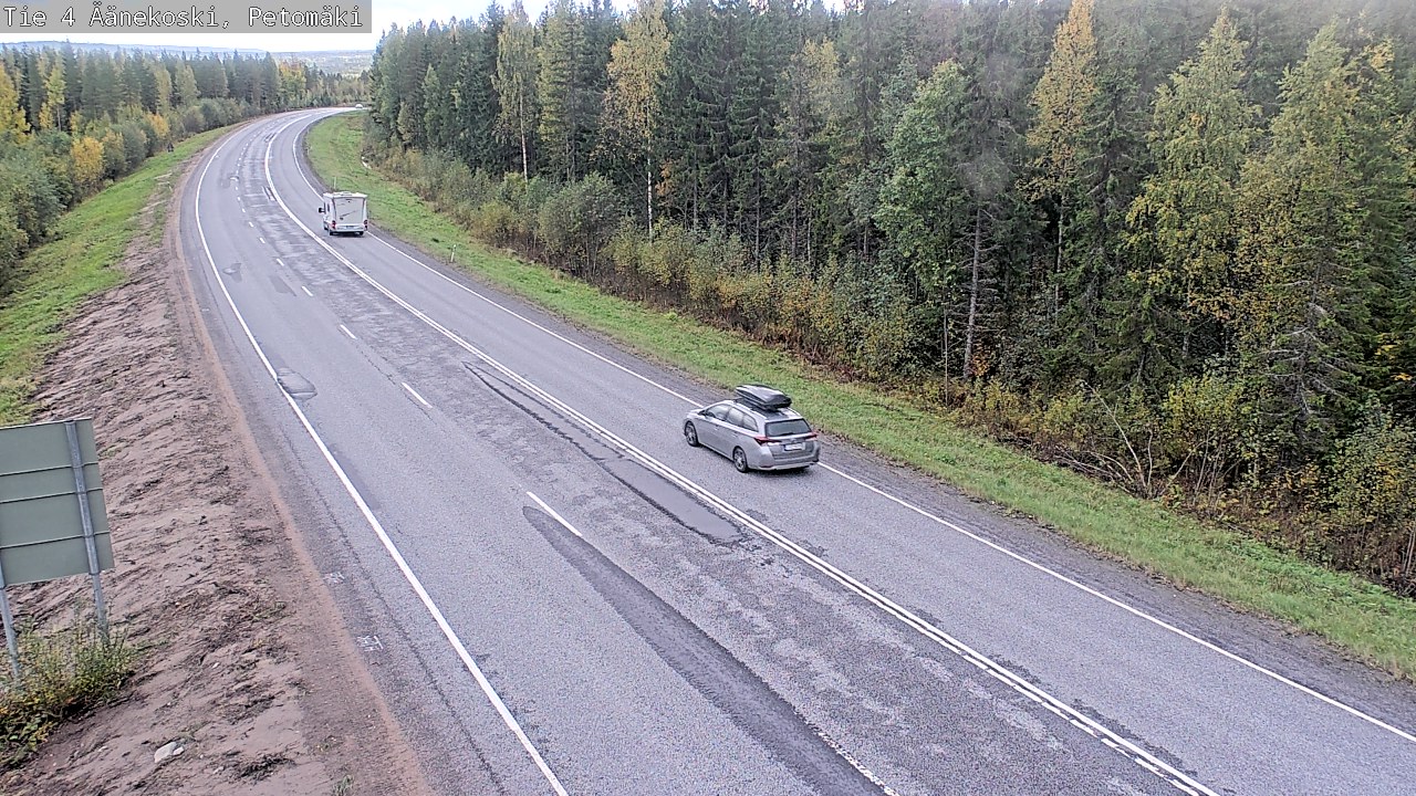 Kelikamerat Kuva Tie 4 Äänekoski. Petomäki, Äänekoski, Keski-Suomi
