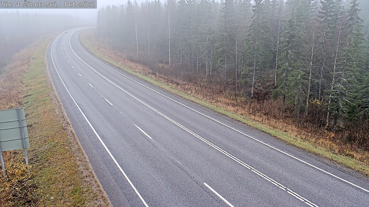 Kelikamerat Kuva Tie 4 Äänekoski. Petomäki, Äänekoski, Keski-Suomi