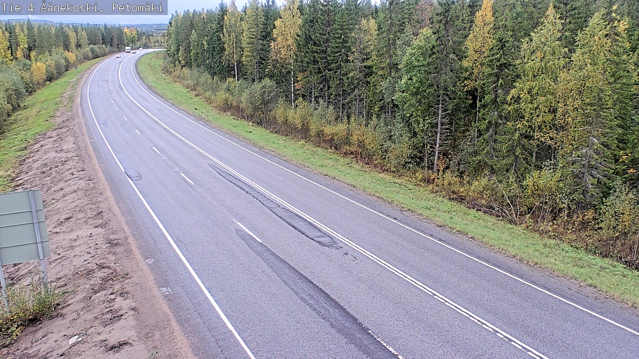 Kelikamerat Kuva Tie 4 Äänekoski. Petomäki, Äänekoski, Keski-Suomi