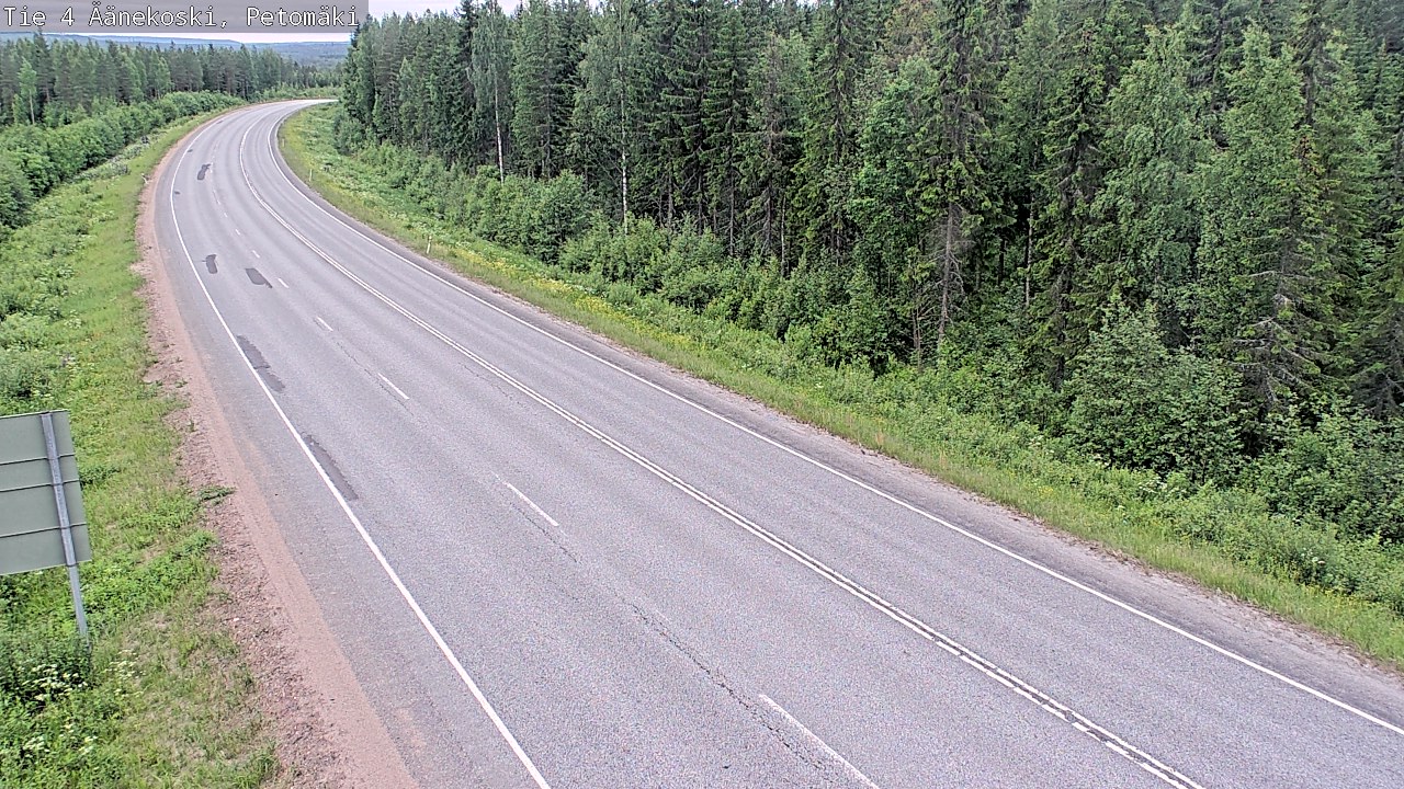 Kelikamerat Kuva Tie 4 Äänekoski. Petomäki, Äänekoski, Keski-Suomi