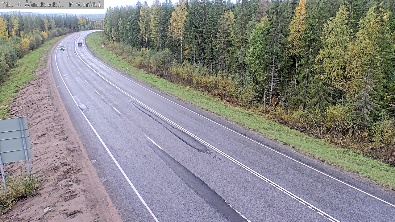 Kelikamerat Kuva Tie 4 Äänekoski. Petomäki, Äänekoski, Keski-Suomi