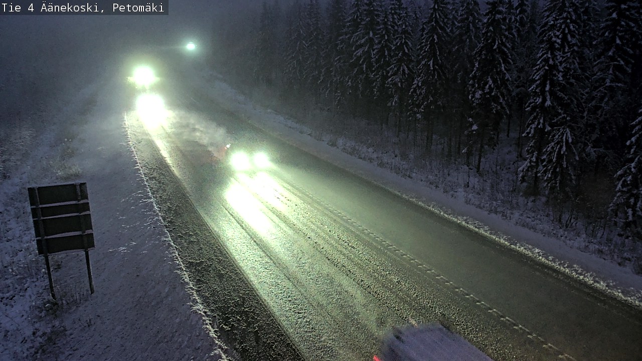 Kelikamerat Kuva Tie 4 Äänekoski. Petomäki, Äänekoski, Keski-Suomi