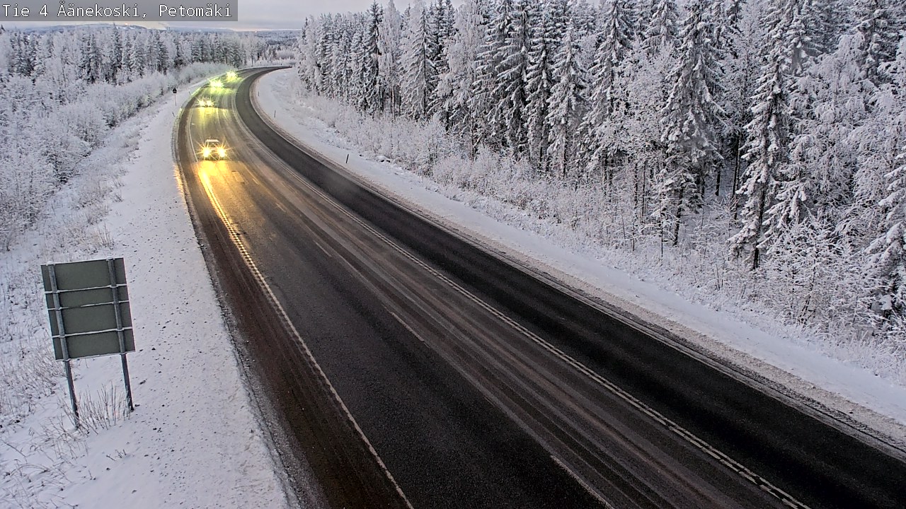 Kelikamerat Kuva Tie 4 Äänekoski. Petomäki, Äänekoski, Keski-Suomi