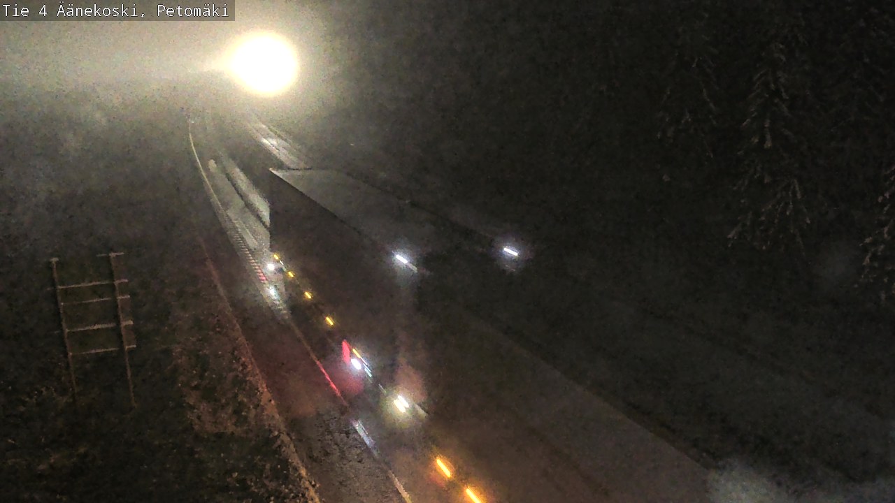 Weather Camera Image Road 4 Äänekoski. PetomäkiPetomäki, Äänekoski, Keski-Suomi
