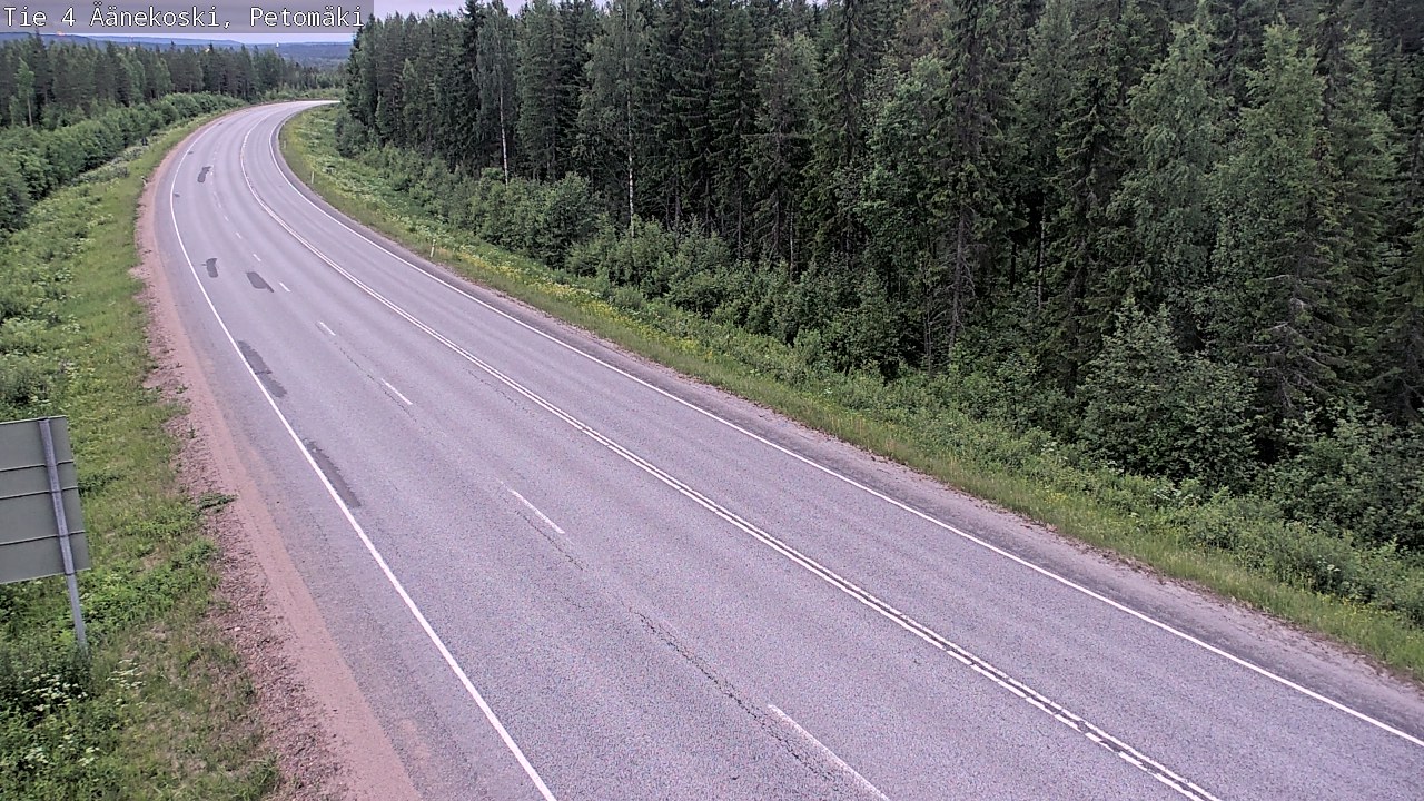 Kelikamerat Kuva Tie 4 Äänekoski. Petomäki, Äänekoski, Keski-Suomi
