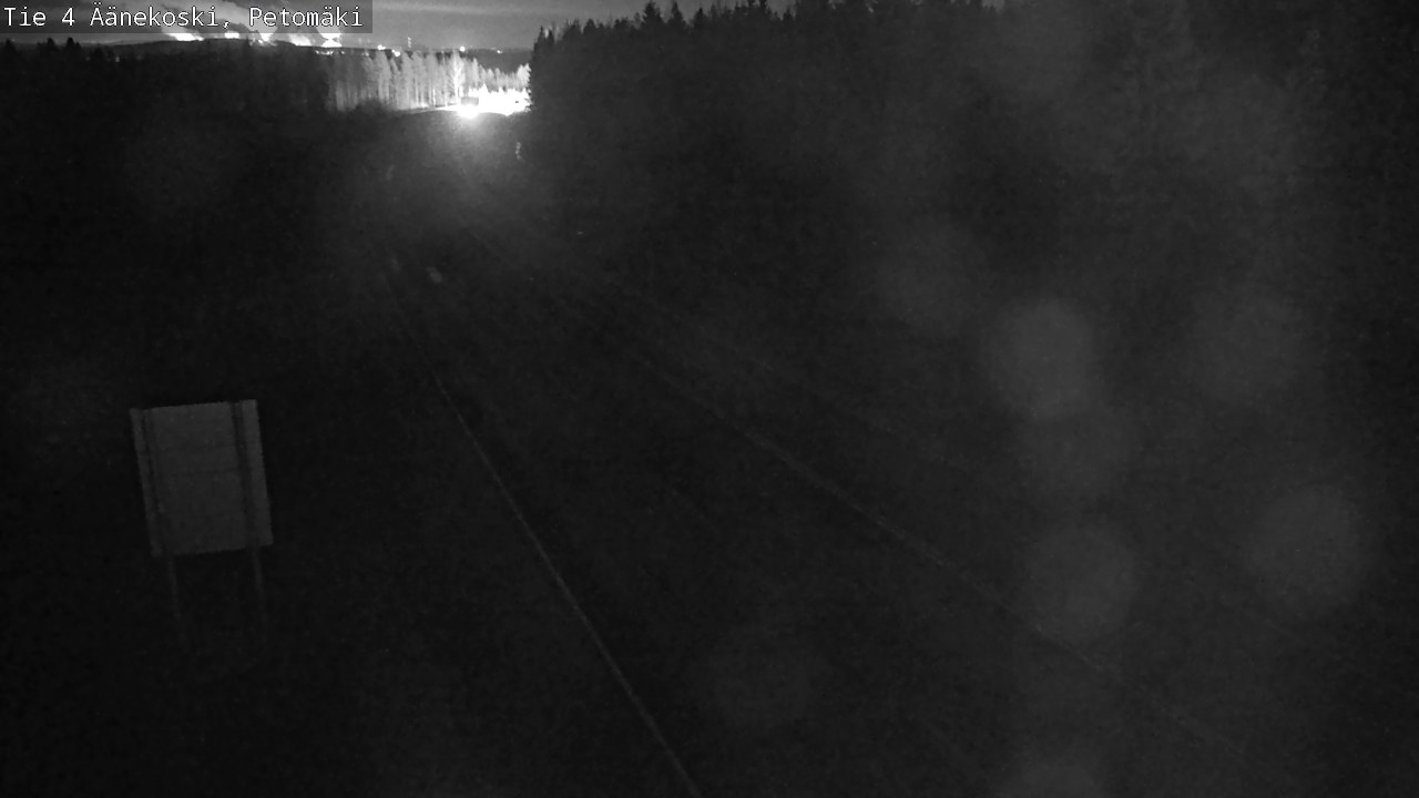 Weather Camera Image Road 4 Äänekoski. PetomäkiPetomäki, Äänekoski, Keski-Suomi