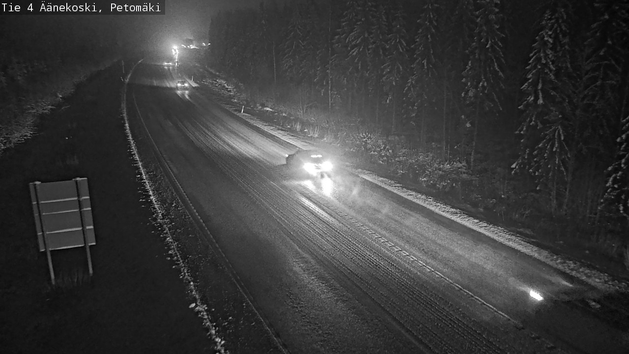 Weather Camera Image Road 4 Äänekoski. PetomäkiPetomäki, Äänekoski, Keski-Suomi