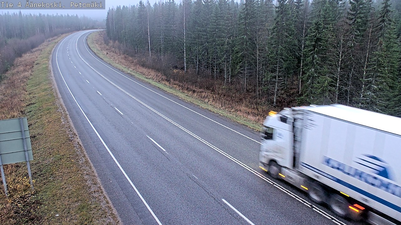 Kelikamerat Kuva Tie 4 Äänekoski. Petomäki, Äänekoski, Keski-Suomi