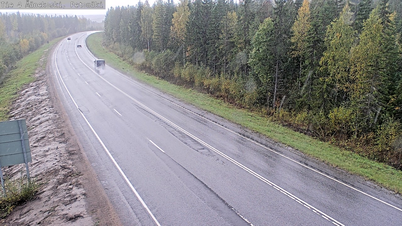 Kelikamerat Kuva Tie 4 Äänekoski. Petomäki, Äänekoski, Keski-Suomi