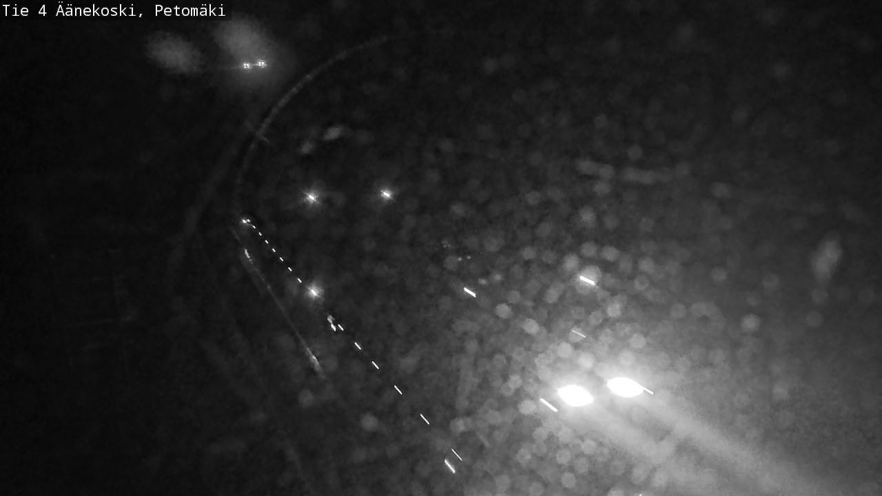Weather Camera Image Road 4 Äänekoski. PetomäkiPetomäki, Äänekoski, Keski-Suomi