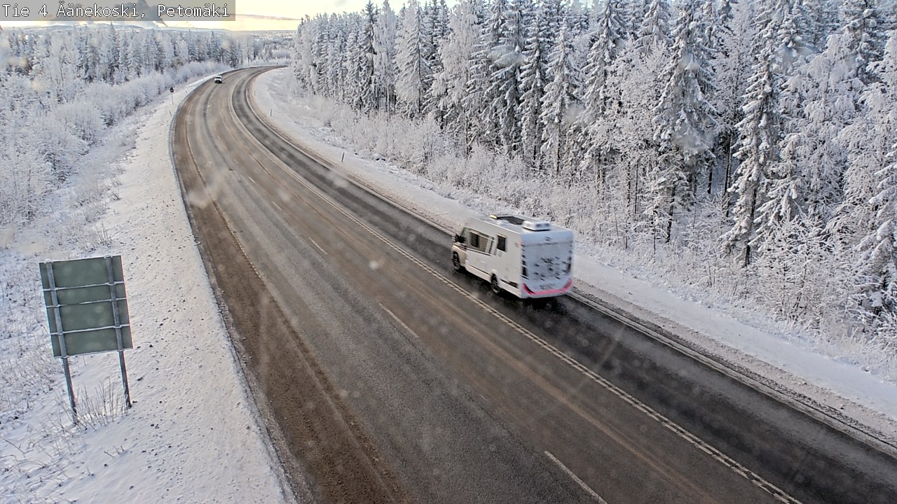 Weather Camera Image Road 4 Äänekoski. PetomäkiPetomäki, Äänekoski, Keski-Suomi