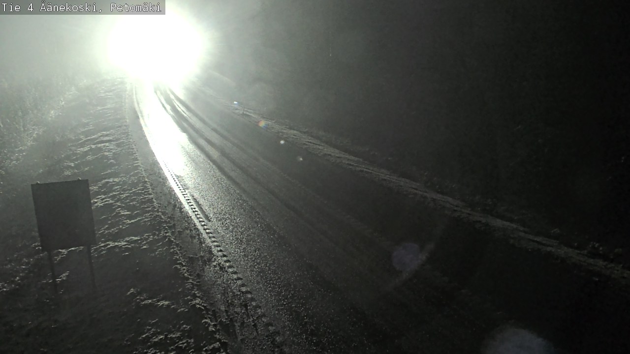 Weather Camera Image Road 4 Äänekoski. PetomäkiPetomäki, Äänekoski, Keski-Suomi