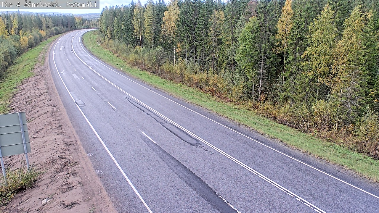 Kelikamerat Kuva Tie 4 Äänekoski. Petomäki, Äänekoski, Keski-Suomi