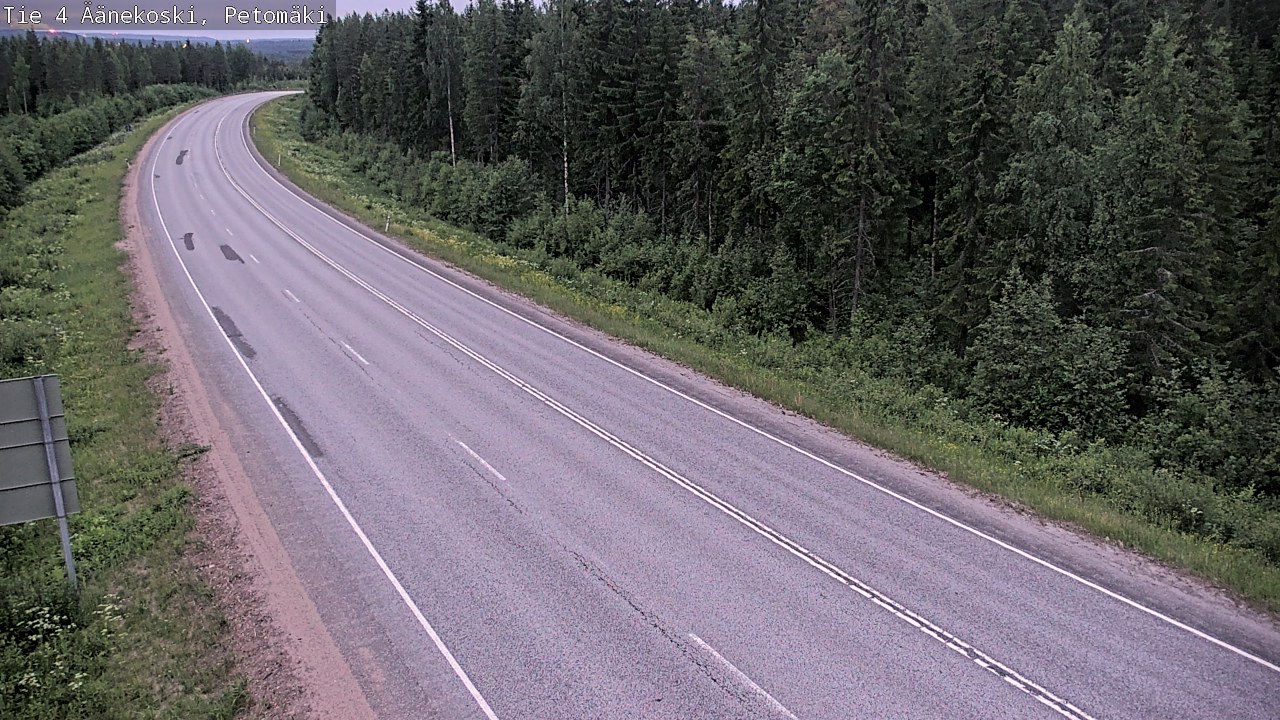 Kelikamerat Kuva Tie 4 Äänekoski. Petomäki, Äänekoski, Keski-Suomi