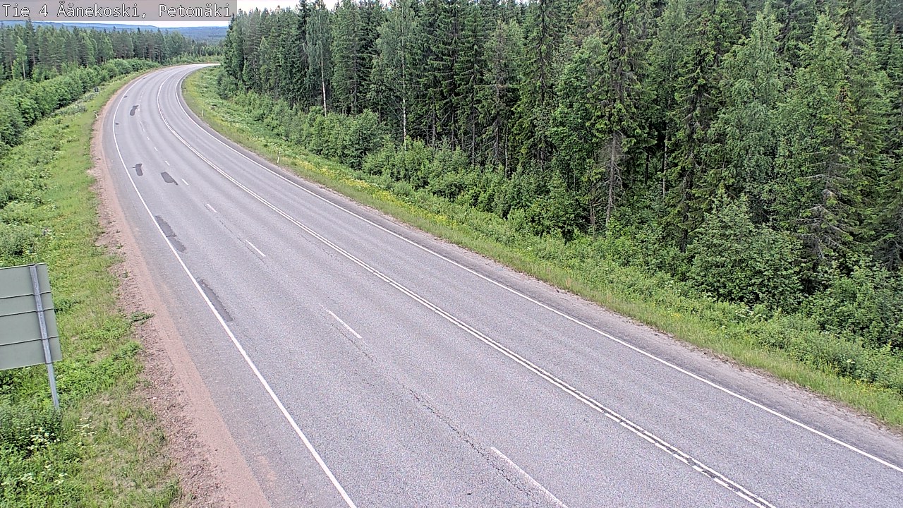 Kelikamerat Kuva Tie 4 Äänekoski. Petomäki, Äänekoski, Keski-Suomi
