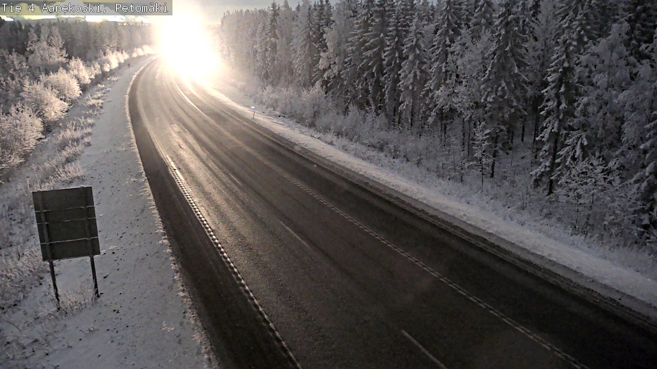 Kelikamerat Kuva Tie 4 Äänekoski. Petomäki, Äänekoski, Keski-Suomi
