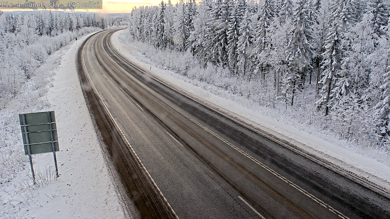 Kelikamerat Kuva Tie 4 Äänekoski. Petomäki, Äänekoski, Keski-Suomi