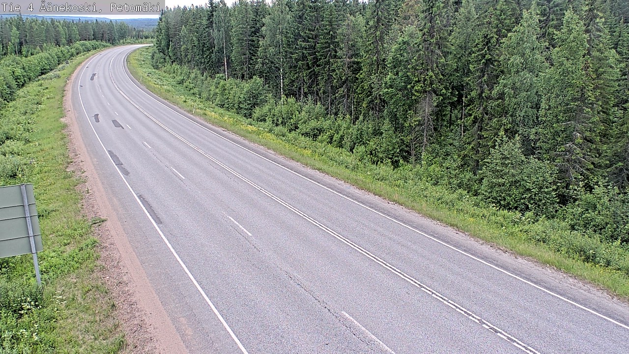 Kelikamerat Kuva Tie 4 Äänekoski. Petomäki, Äänekoski, Keski-Suomi