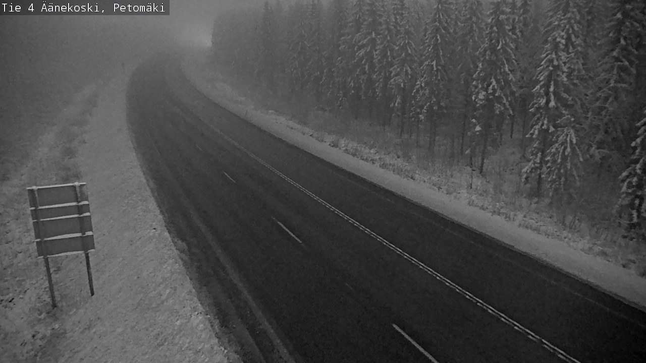 Kelikamerat Kuva Tie 4 Äänekoski. Petomäki, Äänekoski, Keski-Suomi