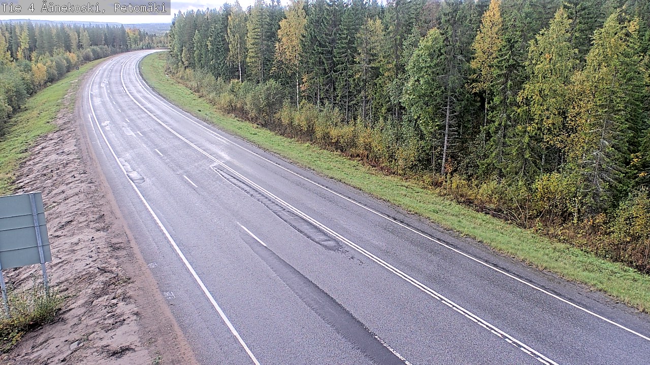Kelikamerat Kuva Tie 4 Äänekoski. Petomäki, Äänekoski, Keski-Suomi