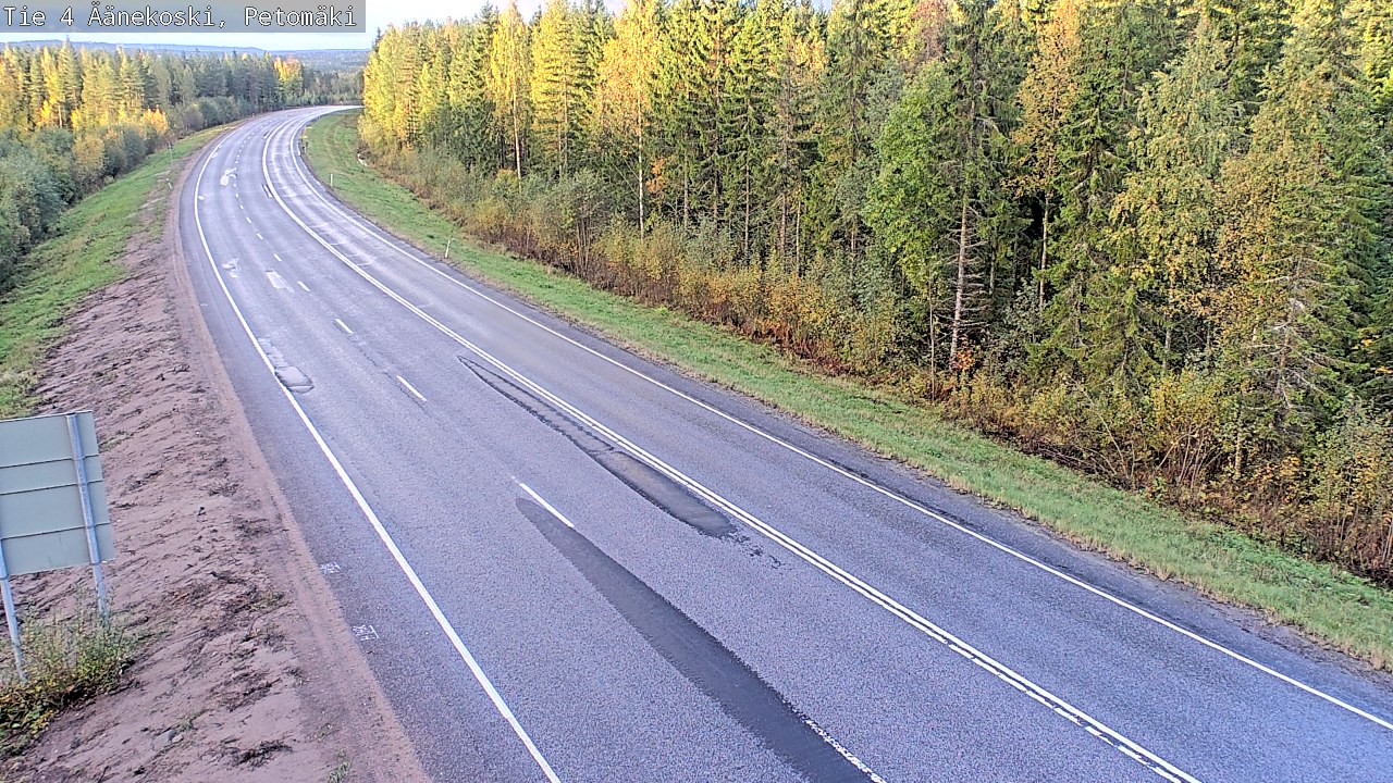 Kelikamerat Kuva Tie 4 Äänekoski. Petomäki, Äänekoski, Keski-Suomi