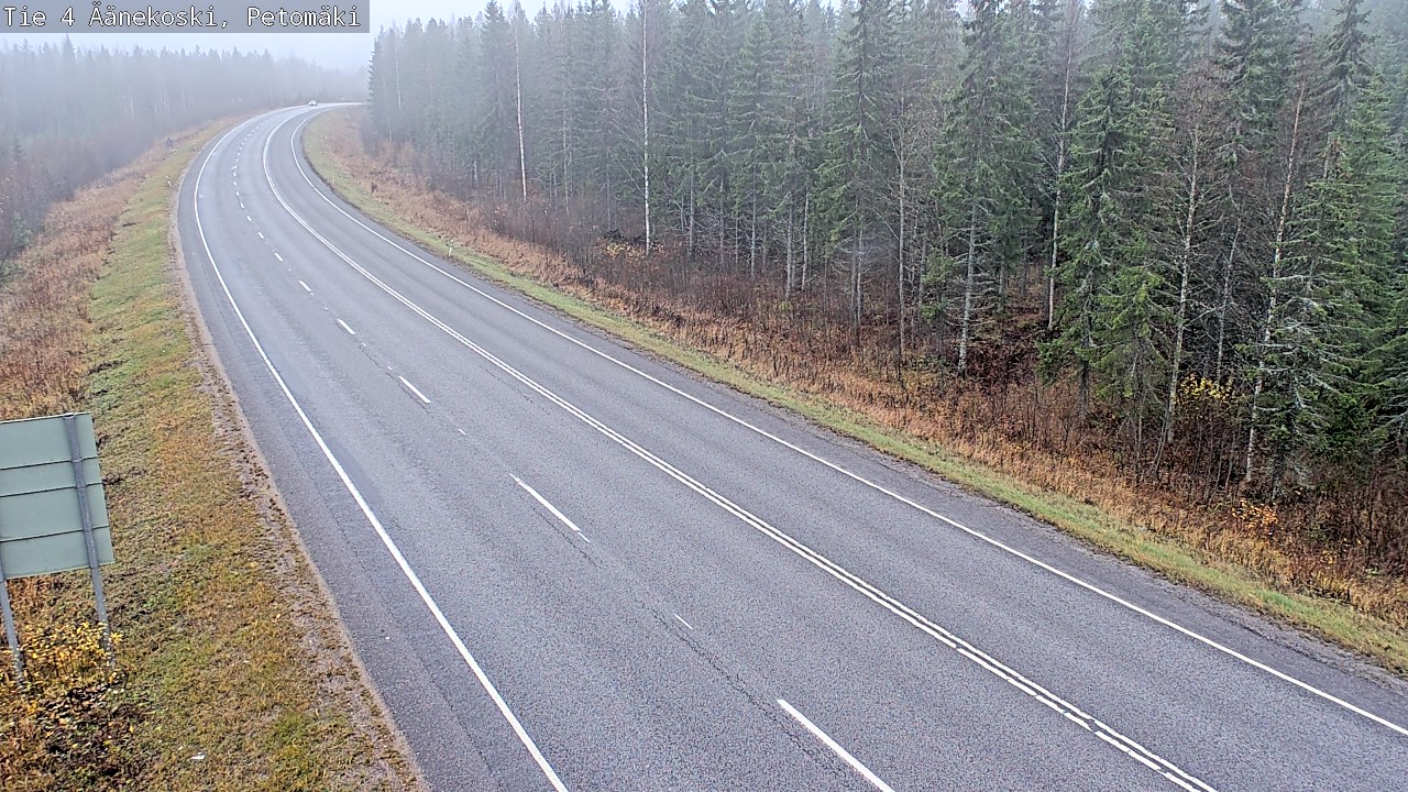 Kelikamerat Kuva Tie 4 Äänekoski. Petomäki, Äänekoski, Keski-Suomi