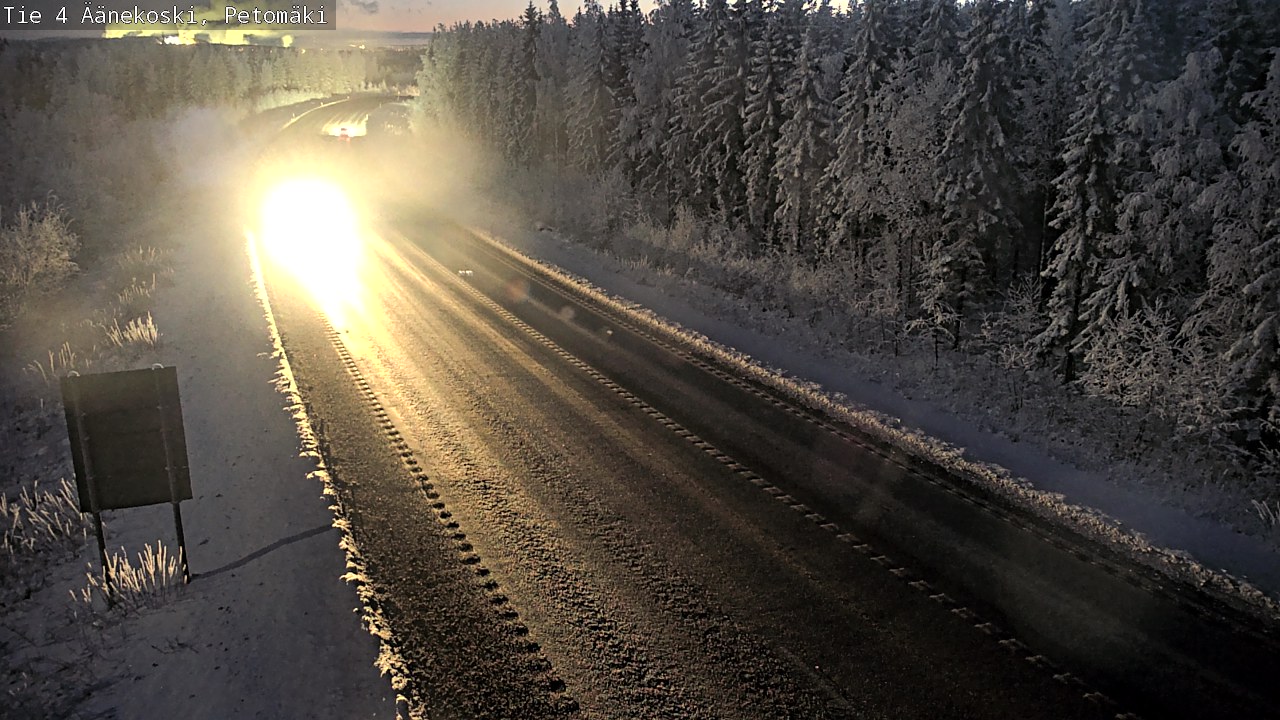 Kelikamerat Kuva Tie 4 Äänekoski. Petomäki, Äänekoski, Keski-Suomi