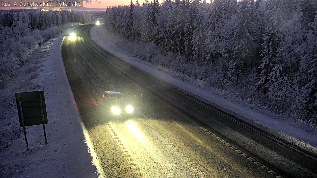 Kelikamerat Kuva Tie 4 Äänekoski. Petomäki, Äänekoski, Keski-Suomi