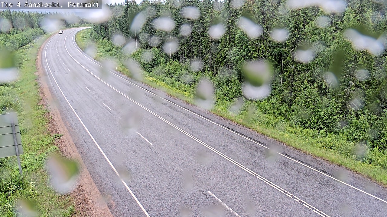 Kelikamerat Kuva Tie 4 Äänekoski. Petomäki, Äänekoski, Keski-Suomi