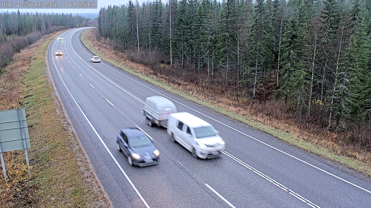 Kelikamerat Kuva Tie 4 Äänekoski. Petomäki, Äänekoski, Keski-Suomi