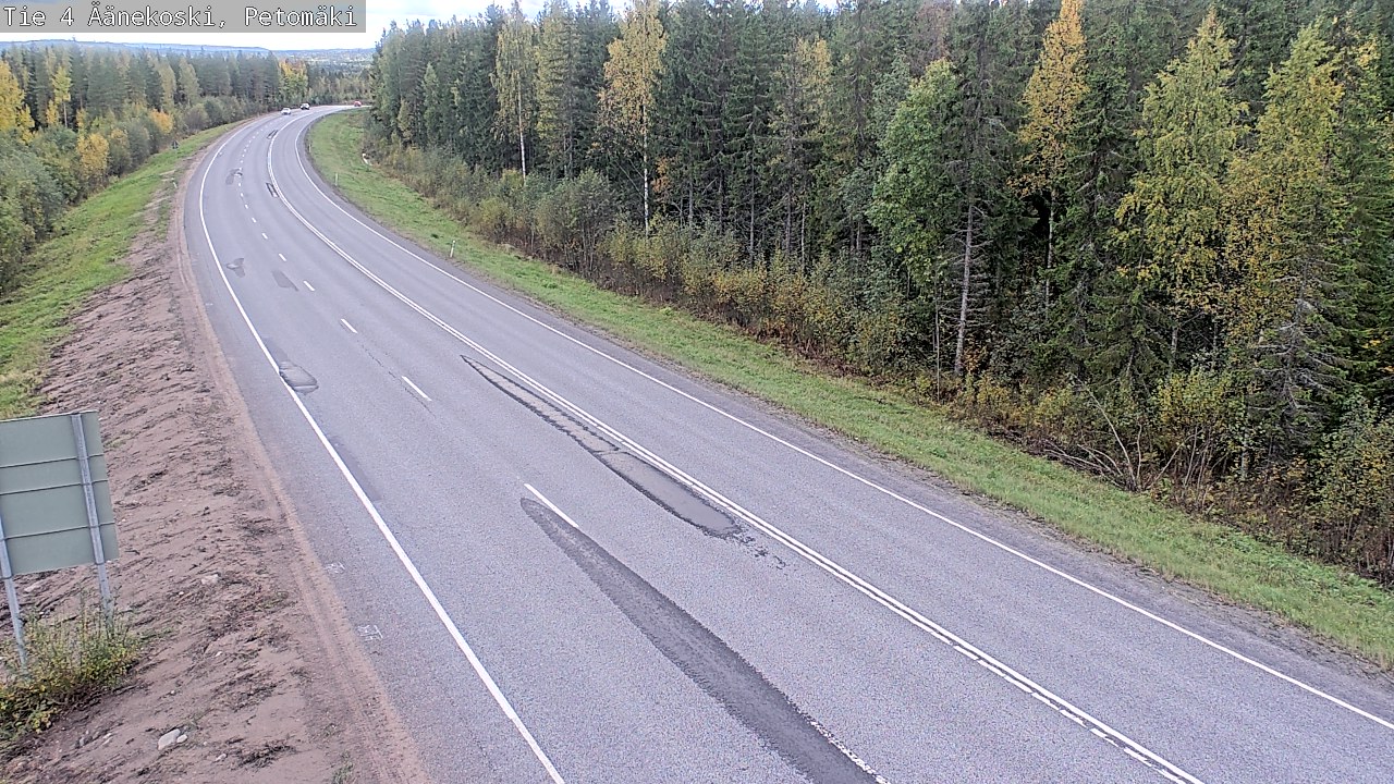 Weather Camera Image Road 4 Äänekoski. PetomäkiPetomäki, Äänekoski, Keski-Suomi