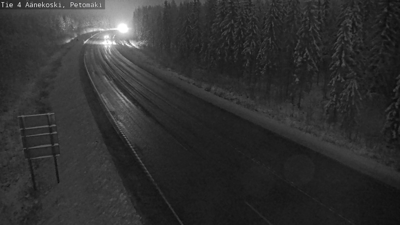 Weather Camera Image Road 4 Äänekoski. PetomäkiPetomäki, Äänekoski, Keski-Suomi
