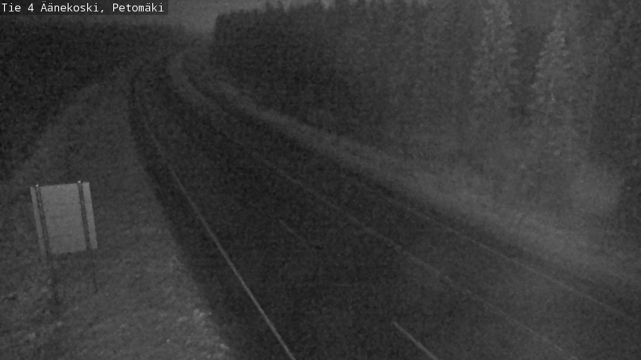 Weather Camera Image Road 4 Äänekoski. PetomäkiPetomäki, Äänekoski, Keski-Suomi