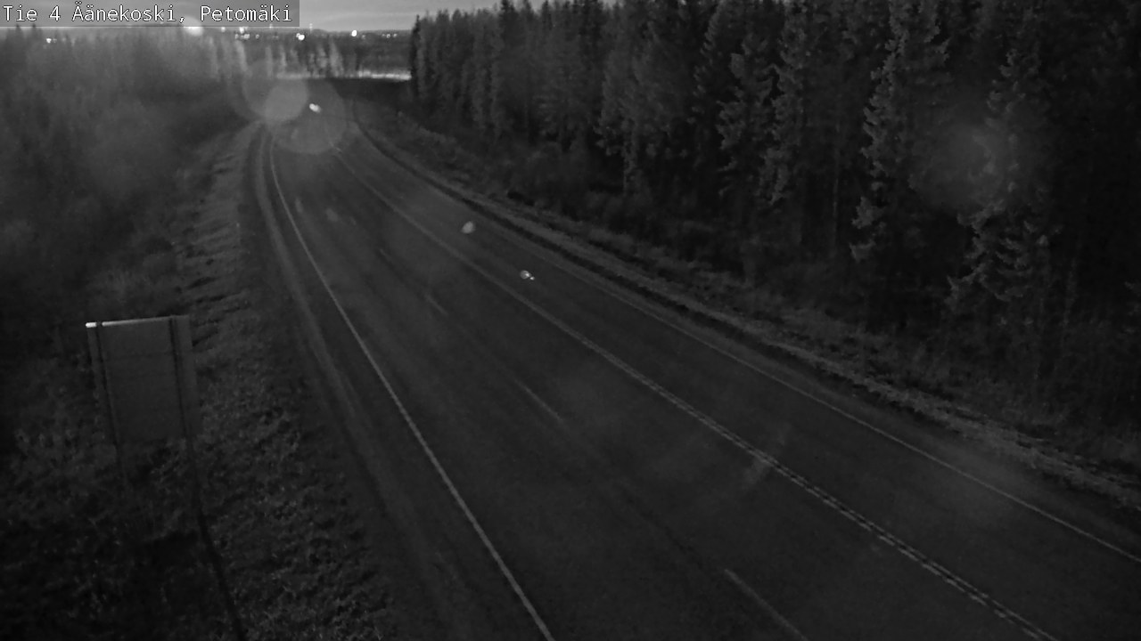 Weather Camera Image Road 4 Äänekoski. PetomäkiPetomäki, Äänekoski, Keski-Suomi
