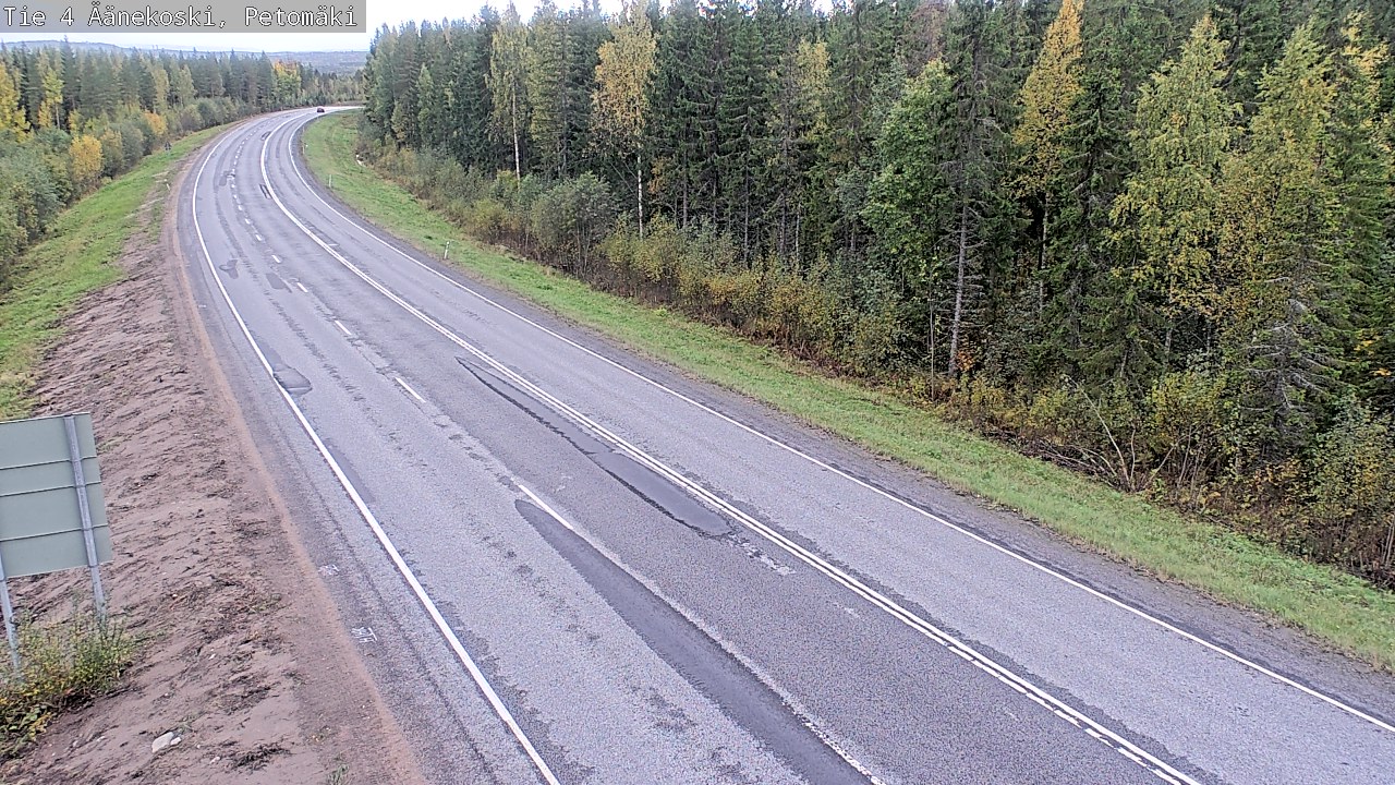 Kelikamerat Kuva Tie 4 Äänekoski. Petomäki, Äänekoski, Keski-Suomi