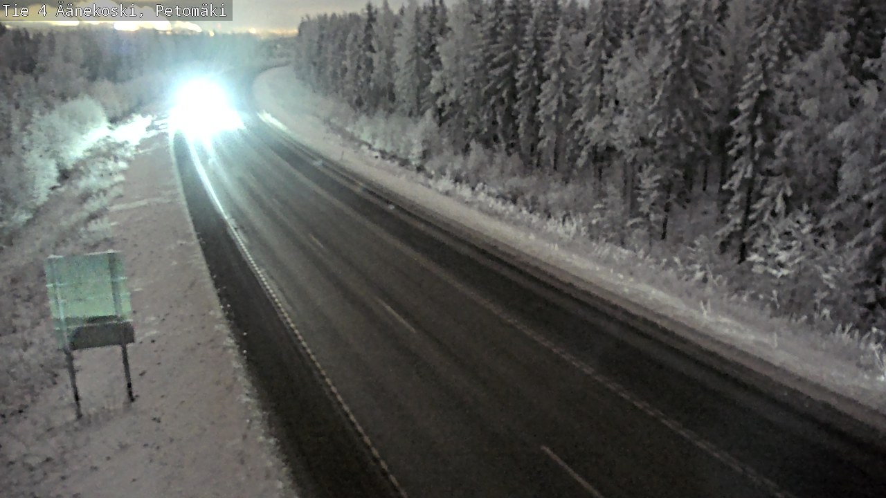Kelikamerat Kuva Tie 4 Äänekoski. Petomäki, Äänekoski, Keski-Suomi