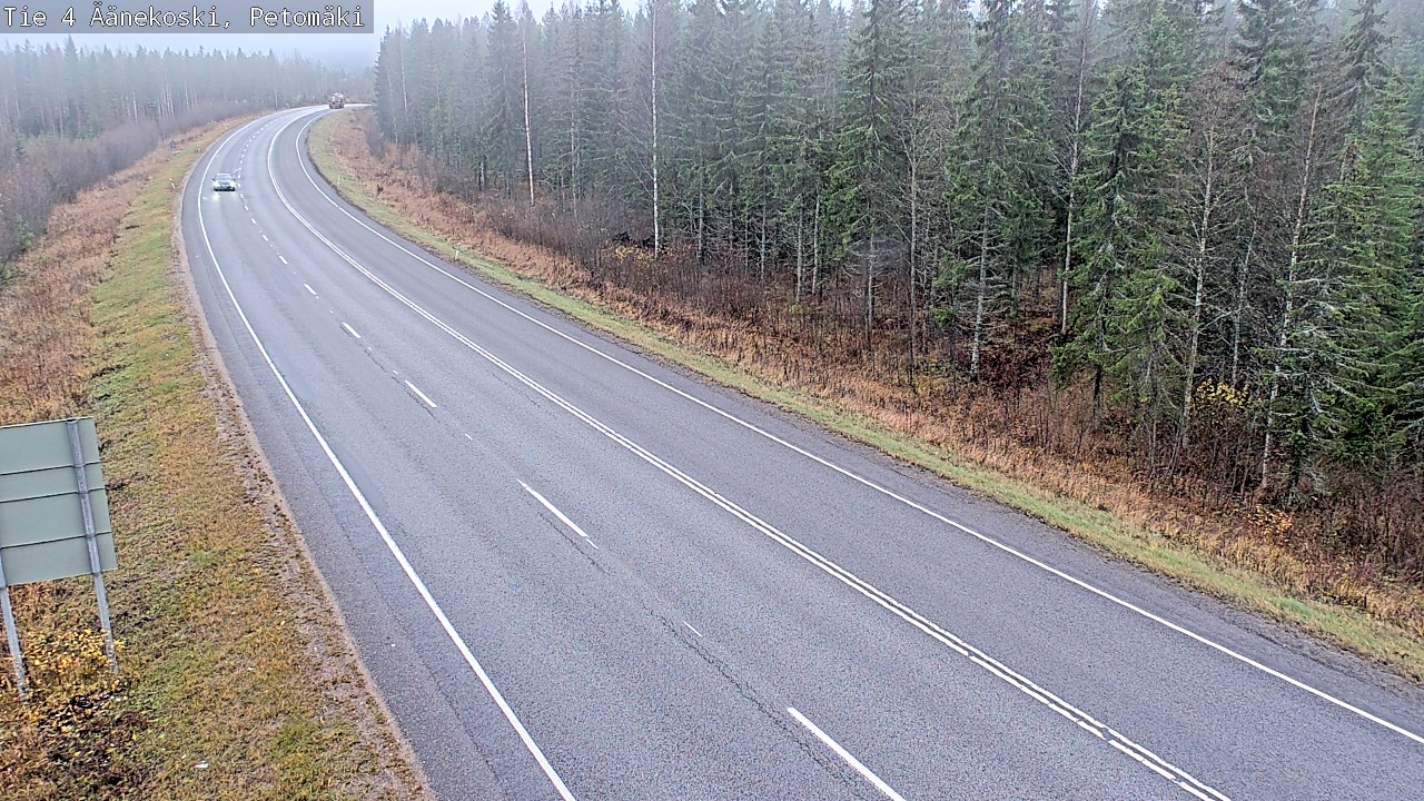 Kelikamerat Kuva Tie 4 Äänekoski. Petomäki, Äänekoski, Keski-Suomi