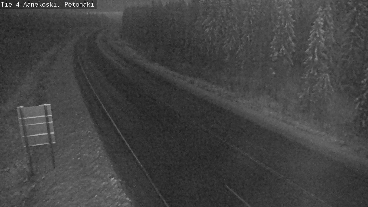 Weather Camera Image Road 4 Äänekoski. PetomäkiPetomäki, Äänekoski, Keski-Suomi