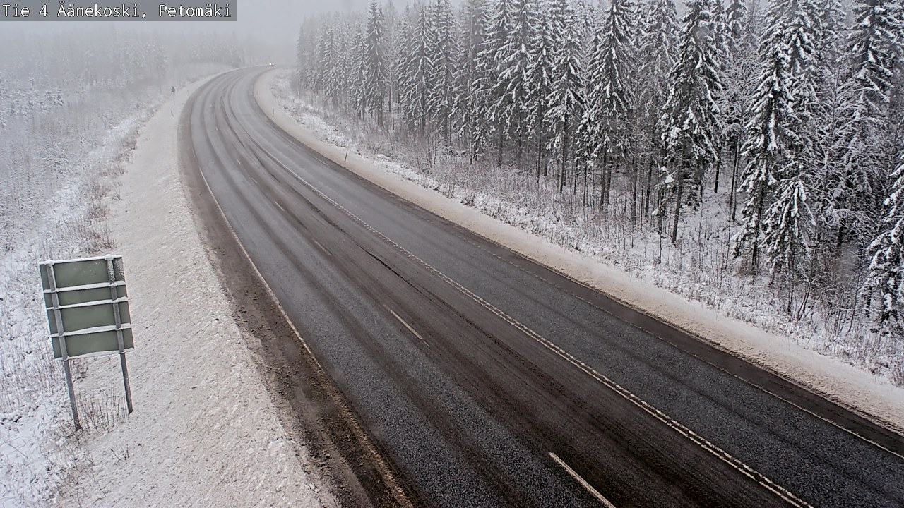 Kelikamerat Kuva Tie 4 Äänekoski. Petomäki, Äänekoski, Keski-Suomi