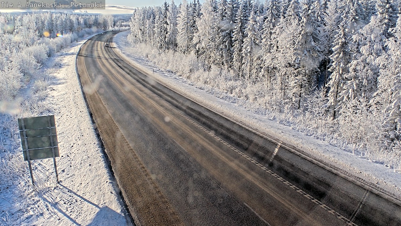 Weather Camera Image Road 4 Äänekoski. PetomäkiPetomäki, Äänekoski, Keski-Suomi