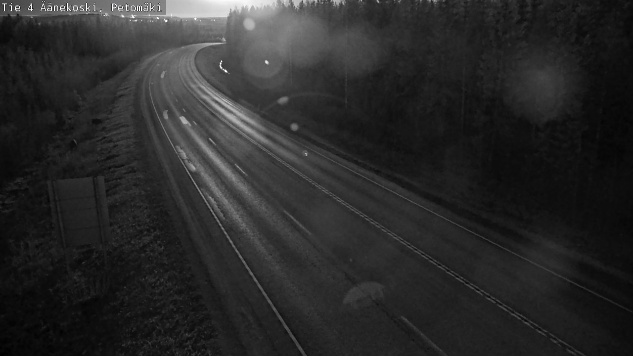 Weather Camera Image Road 4 Äänekoski. PetomäkiPetomäki, Äänekoski, Keski-Suomi