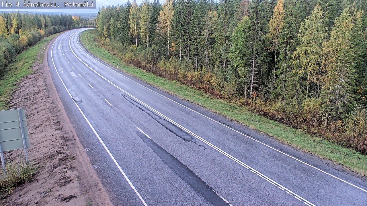 Kelikamerat Kuva Tie 4 Äänekoski. Petomäki, Äänekoski, Keski-Suomi