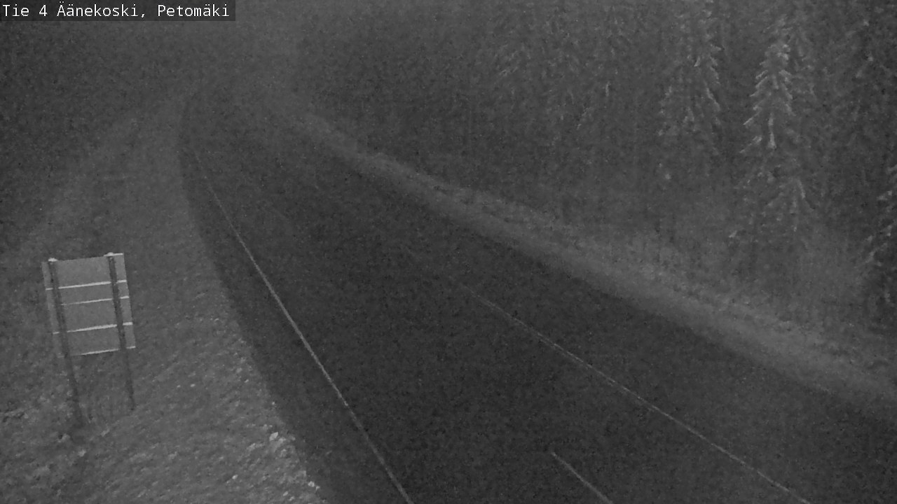 Weather Camera Image Road 4 Äänekoski. PetomäkiPetomäki, Äänekoski, Keski-Suomi