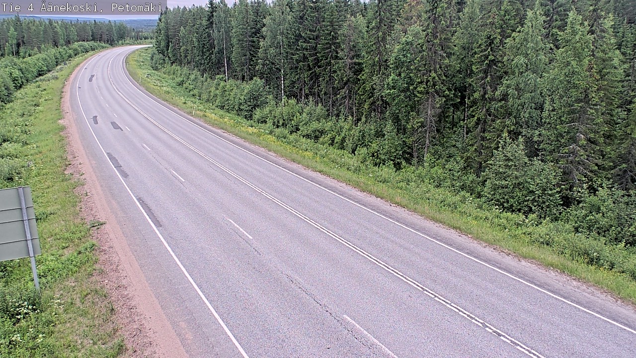 Kelikamerat Kuva Tie 4 Äänekoski. Petomäki, Äänekoski, Keski-Suomi