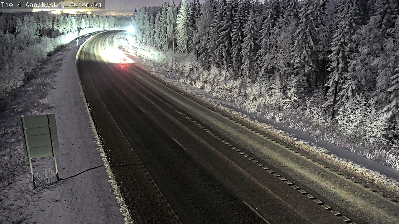 Kelikamerat Kuva Tie 4 Äänekoski. Petomäki, Äänekoski, Keski-Suomi